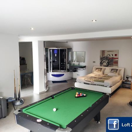 Loft Zen Spa Balneo Parking Gratuit Sauna Hammam Billard อาฌ็อง ภายนอก รูปภาพ