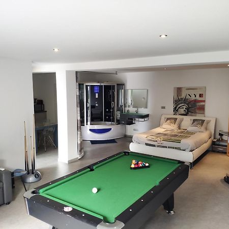 Loft Zen Spa Balneo Parking Gratuit Sauna Hammam Billard อาฌ็อง ภายนอก รูปภาพ